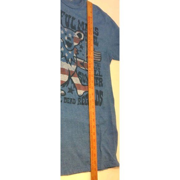 Grateful Dead Liquid Blue Mars Hotel T Shirt Medium Stars Stripes Bear Band - Picture 4 of 10